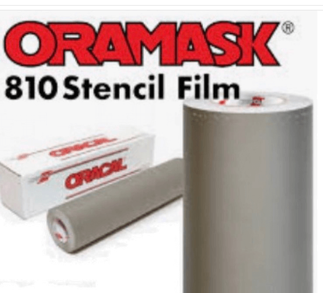 Oramask 810 paintmask stencil and Oramask 810 stencil film - The Vinyl  Corporation